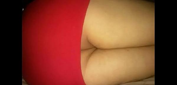  red skirt  anal